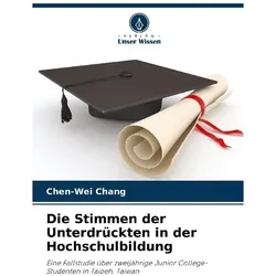 Die Stimmen der Unterdrückten in der Hochschulbildung, Ratgeber von Chen-Wei Chang
