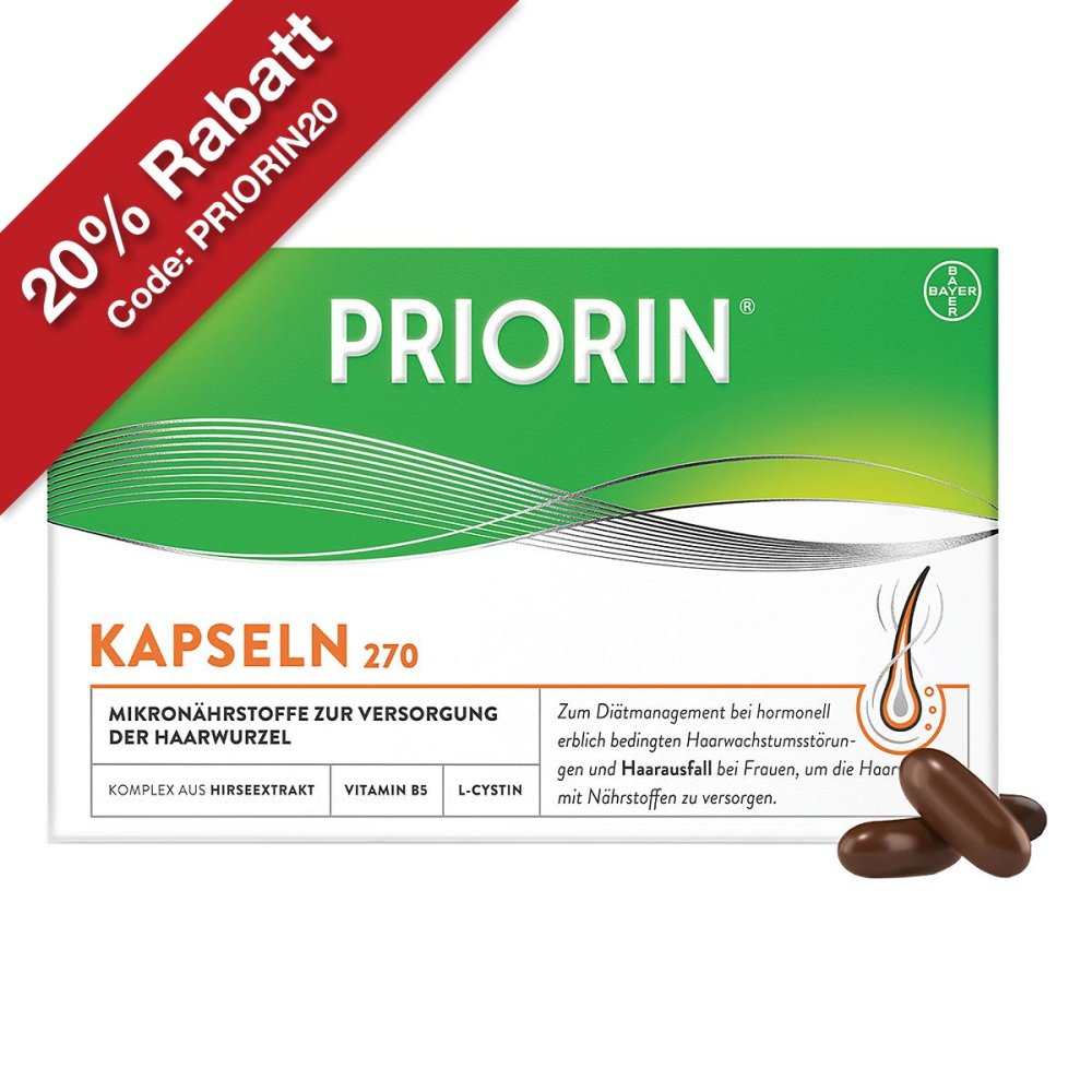Bayer Vital GmbH Priorin® Kapseln 15266092