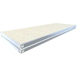 Zusatz-Fachboden Biedrax 60 x 160 cm, Verzinkt, Fachboden OSB 10mm, Fachlast 400 kg