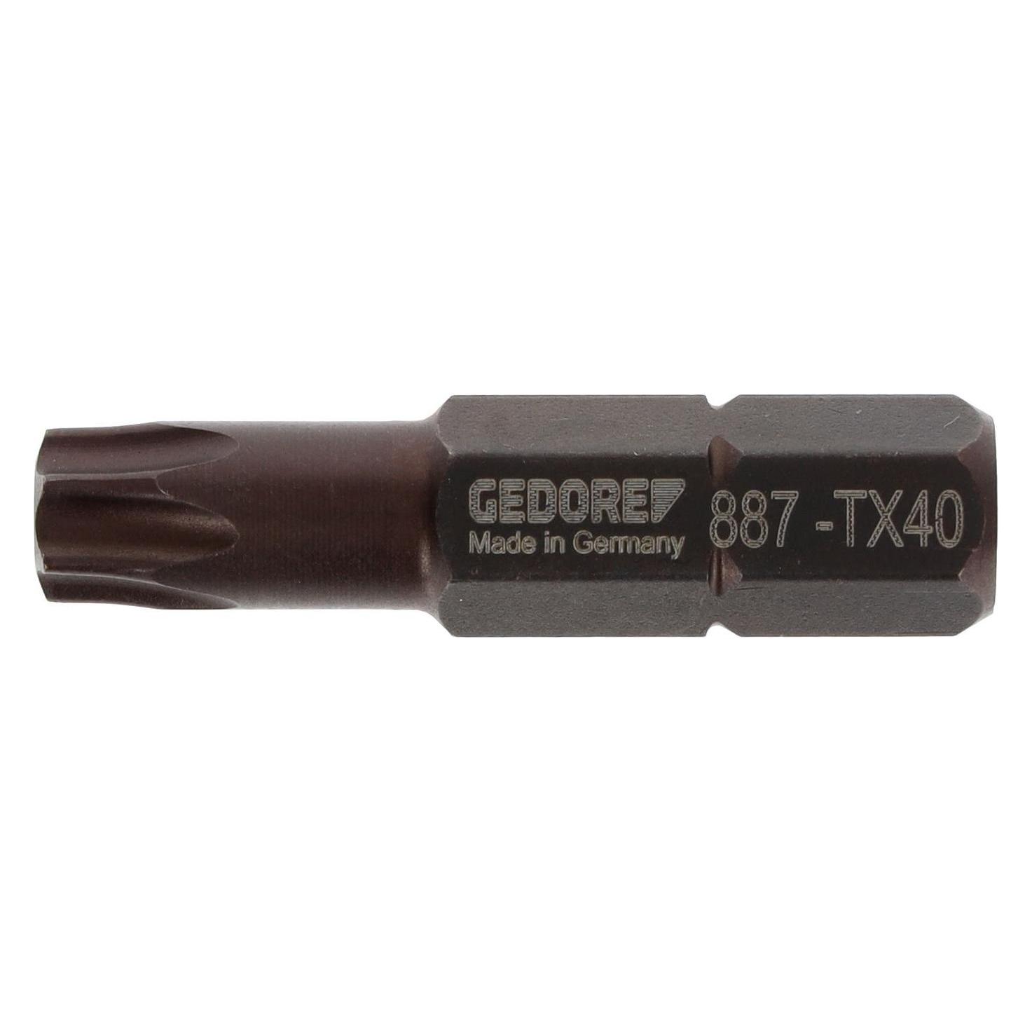 Gedore 887 TX T40 Schraubendreherbit 5/16" Innen-TX T40 (6571230)