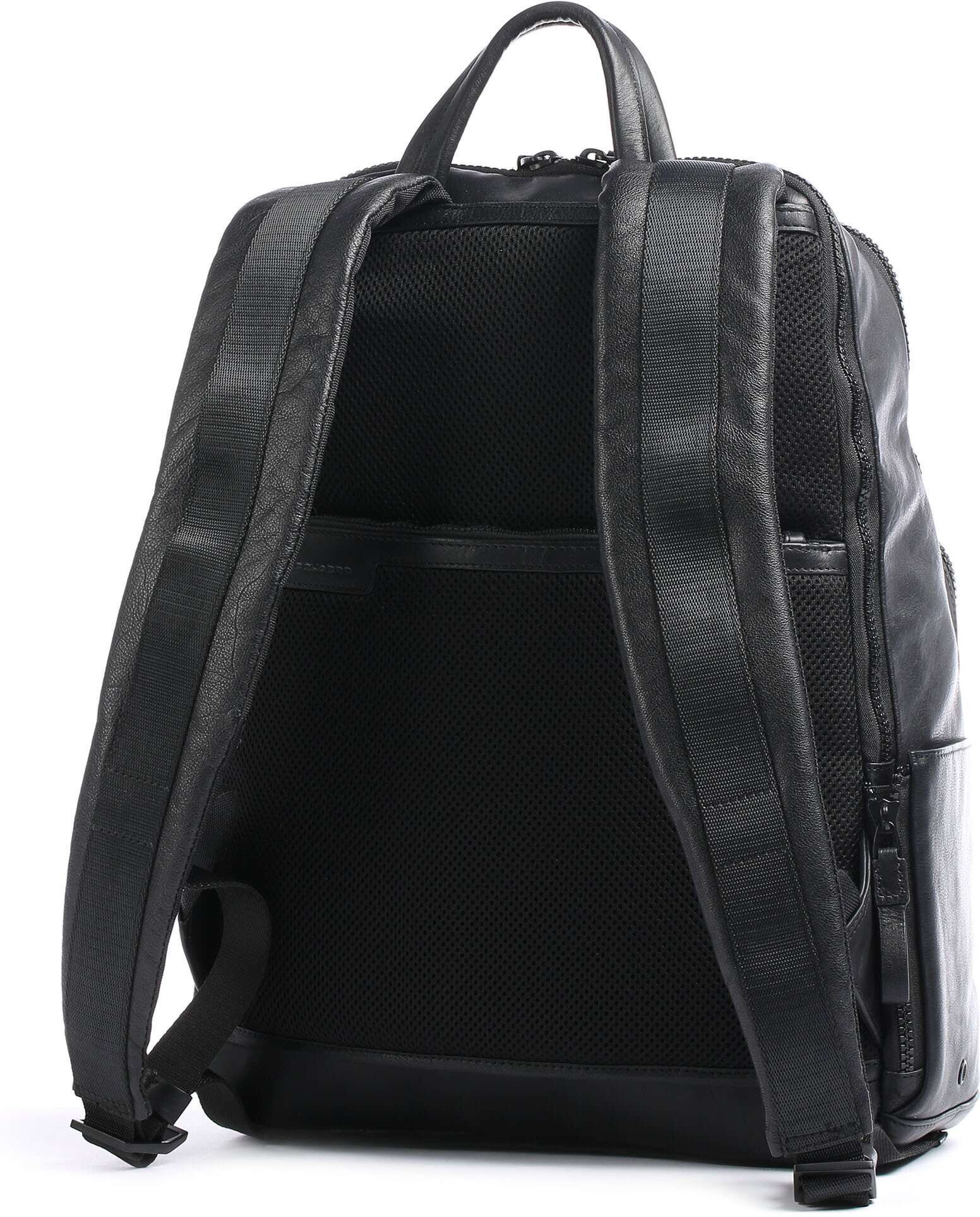 Piquadro Harper Laptop-Rucksack, schwarz