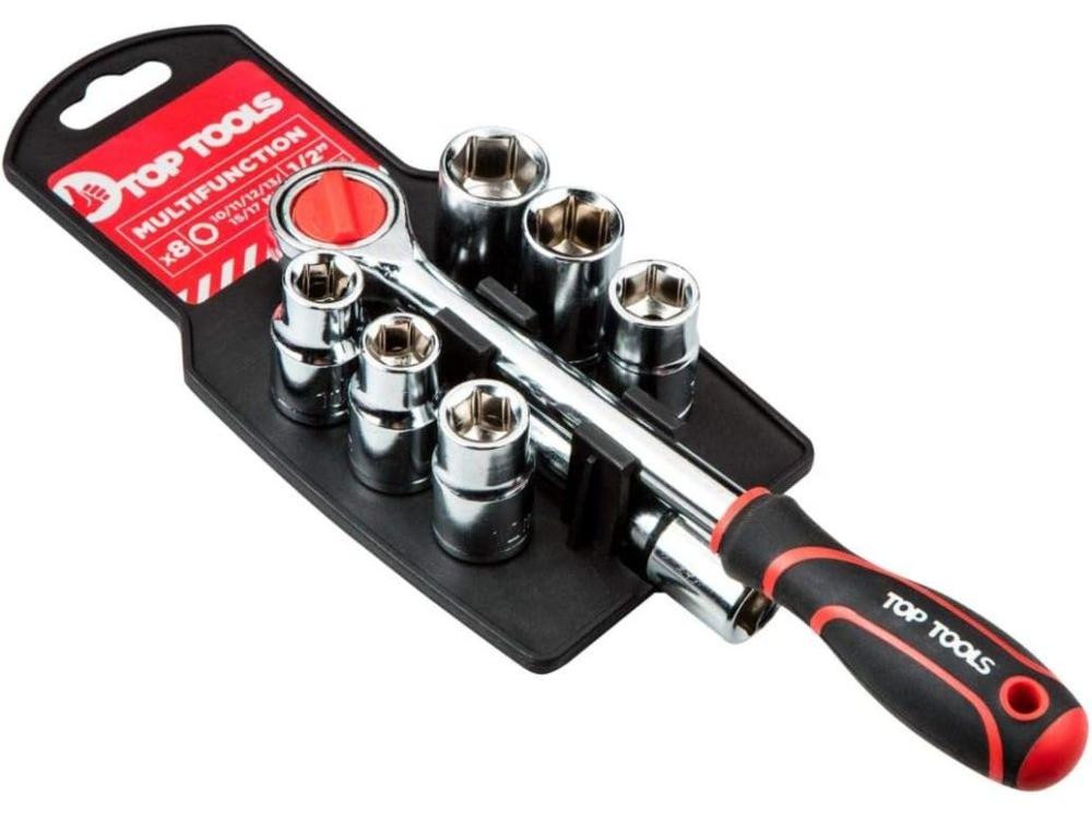 Top Tools Steeksleutelset 1/2 inch, 8-delig