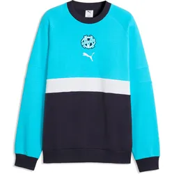 Puma, Herren, Fussballtrikot, Sweatshirt OM 2026/27 (S), Blau