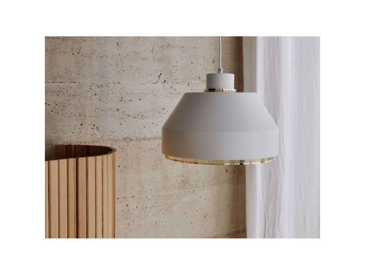 AMA500 Pendelleuchte White/Brass - Artek - Esszimmer - Metall