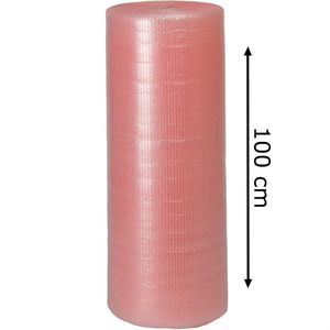 BB-Verpackungen Luftpolsterfolie, 3-lagig, antistatisch, 100cm x 50m