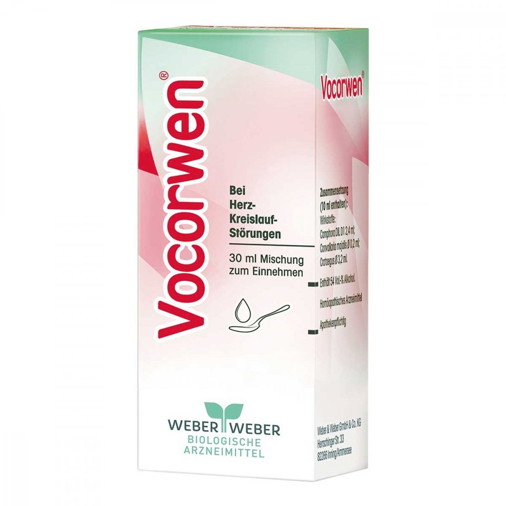 WEBER & WEBER GmbH Vocorwen Tropfen zum Einnehmen 03300010