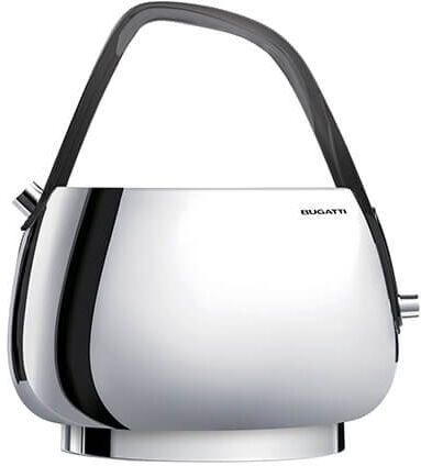 Bugatti Jackie Kettle Stainless Steel Black Handle