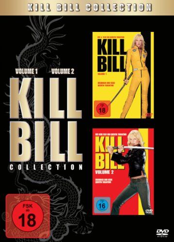 Quentin Tarantino - Kill Bill Collection - Volume 1 & 2 [2 DVDs] - Preis vom 01.10.2026 17:08:56 h