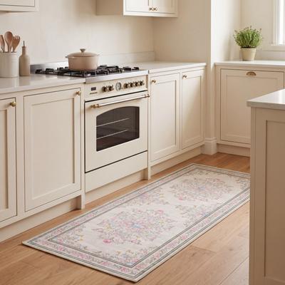Laura Ashley Printed Washable Velvet Rugs