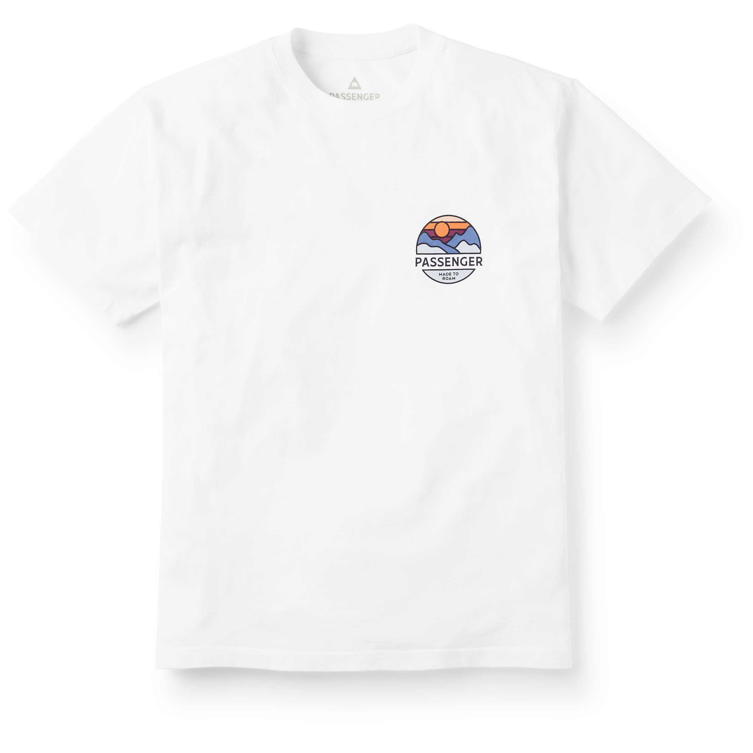 Passenger Laidback Relaxed Herren T-Shirts weiss Größe XXL Lifestyle Widerstandsfähig