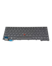 Lenovo Tastatur DE deutsch grau/grau mit Backlight und Maus Deutschland (SN21H77218)
