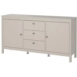 Ebuy24, Kommode + Sideboard, Sideboard Madrid (152 x 39 x 80 cm)
