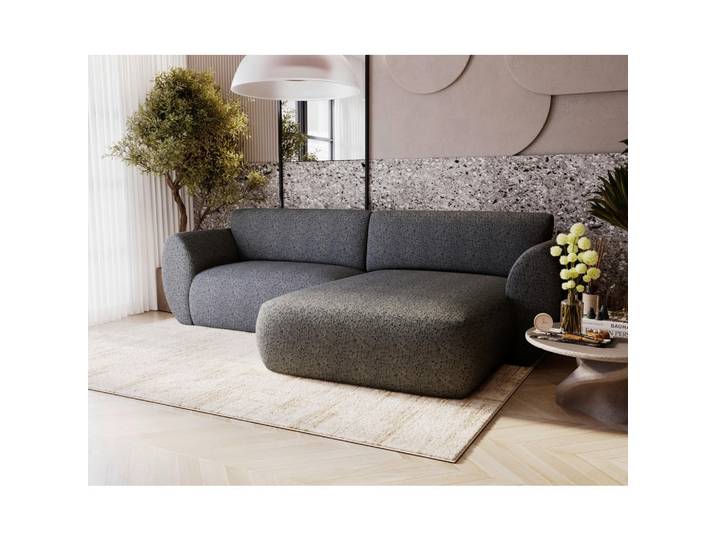 Livetastic Ecksofa Solis, Grau, Kunststoff, 3-Sitzer, L-Form, 288x170 cm, Wohnzimmer, Sofas & Couches, Wohnlandschaften, Ecksofas