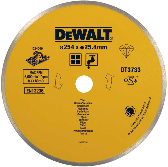 Lame de scie diamant DEWALT Eco4 250 mm DT3733-XJ (DT3733-XJ)