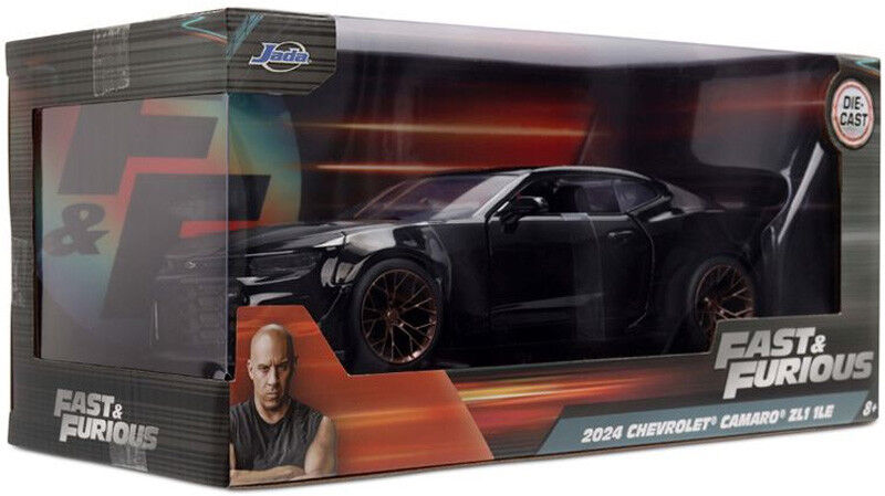 Miniature 1:24 Chevrolet Camaro ZL1 1LE Glossy noir Fast & Furious 2024 - Jada Toys