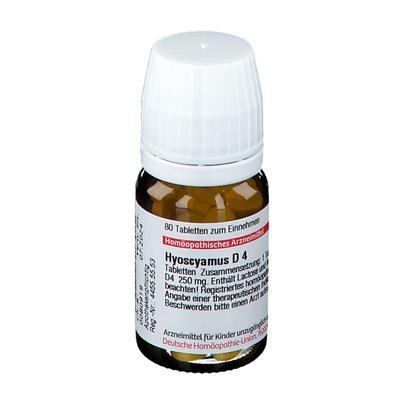 Hyoscyamus D 4 Tabletten 80 St