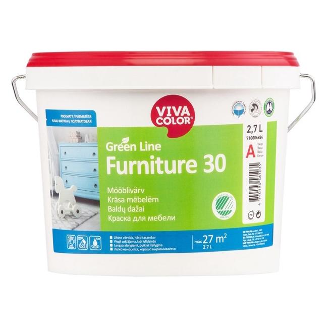Viva Color PAINT GREEN LINE FURNITURE 30 A 2,7L (2700 ml) (33046011)