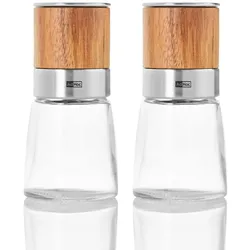 AdHoc Salz- & Pfeffermühle Akasia 2tlg. Holz Braun