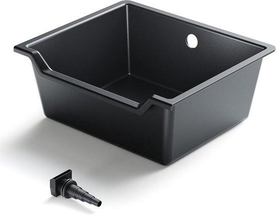SunSun Waterkom Waterval Bekkenschaal Vijver Zwart - 60 Liter