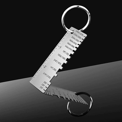 2PCS Thickness Gage Sheet Metal Gauge Measuring Tool Stainless Steel Wire Gauge For Welding, Fabrication, Automotive, 2PCS Thickness Gage Sheet Metal Gauge Measuring Tool Stainless Steel Wire Gauge For Welding, Fabrication, Automotive,