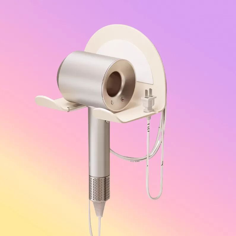 INF Support de Sèche-Cheveux Ziwoo SE - Alliage d'Aluminium, Design Compact model 1