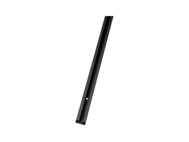 SLV rail haute tension monophasé 1 m\, noir mat\, aluminium\, IP20\, rail électrique pour plafond et mur