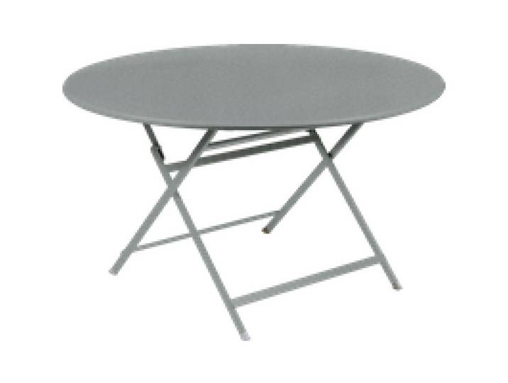 Table Ronde Pliante Ø128 cm Caractère en Acier