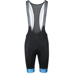 Force Stripe Herren-Trägerhose mit Sitzpolster schwarz/blau Gr. M