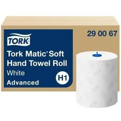 Tork Rollenhandtuch Matic 290067 H1-System 150mx21cm 2-lagig ws