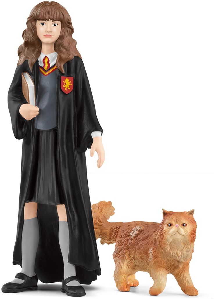Schleich Figura Hermione Granger &amp; Crookshanks Harry Potter .