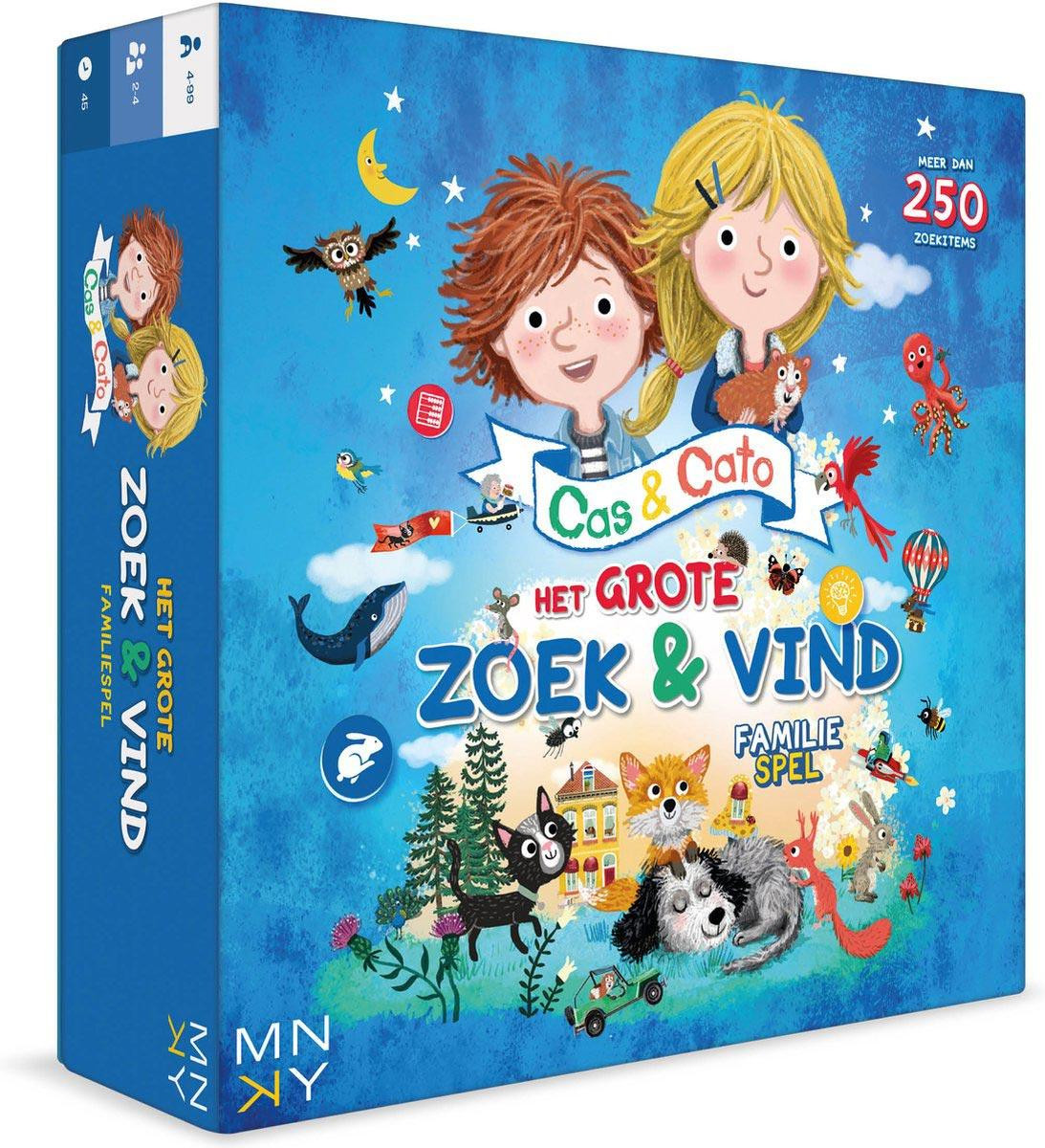 MNKY Entertainment Cas Cato familiespel van Rebo Publishers