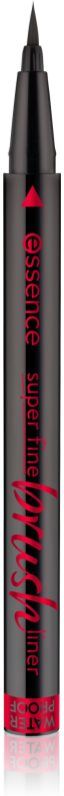 essence Super Fine Brush Liner Eyeliner with Wide Felt Tip shade Black 0,7 g