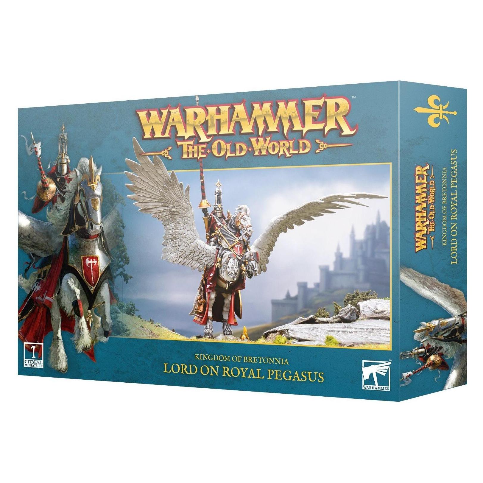 Games Workshop Warhammer ToW - Kingdom of Bretonnia Seigneur sur Pégase Royal (Kunststoff) (06-10)