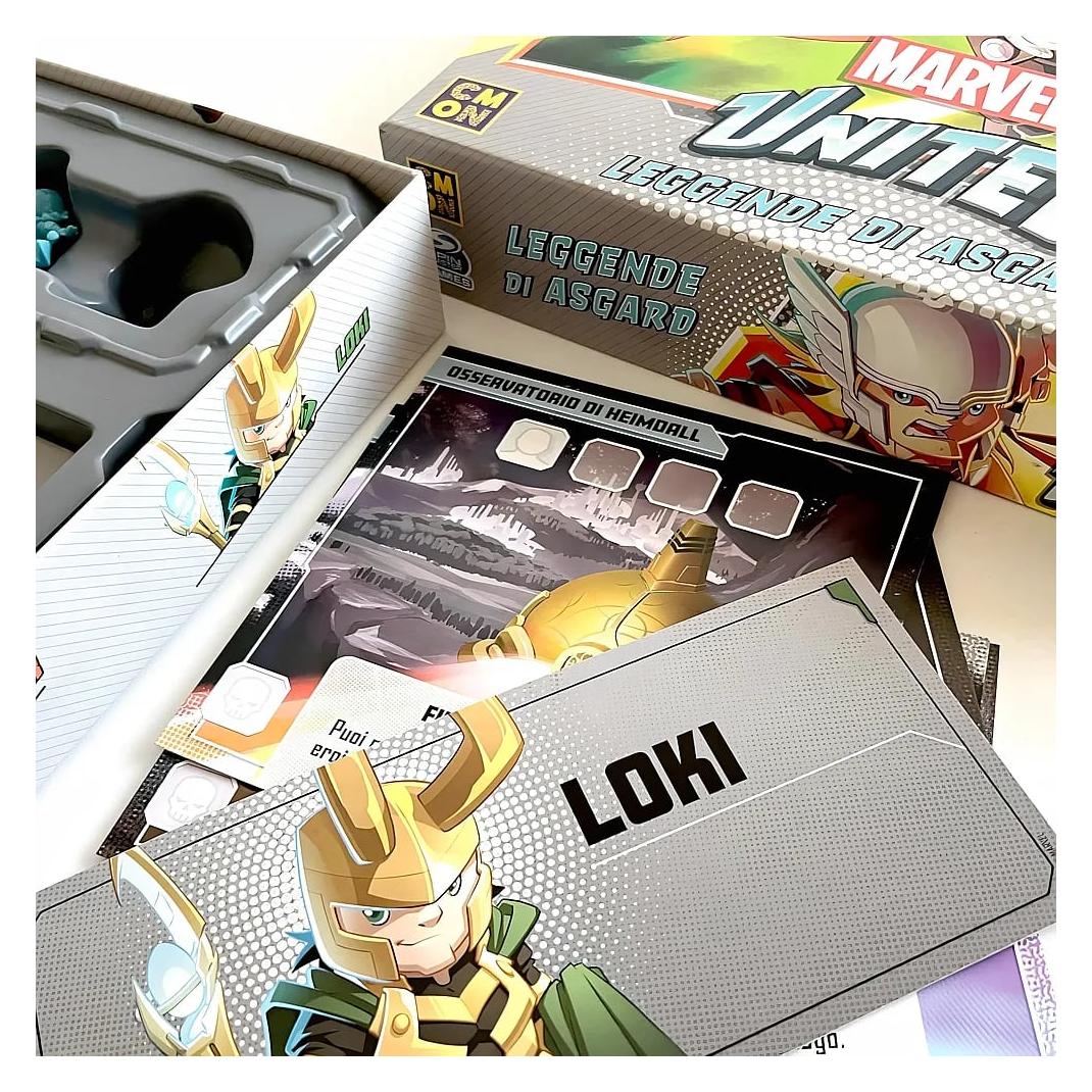 Asmodée Marvel United - Legends of Asgard (Italienisch, 1 - 4 Spieler) (9984)
