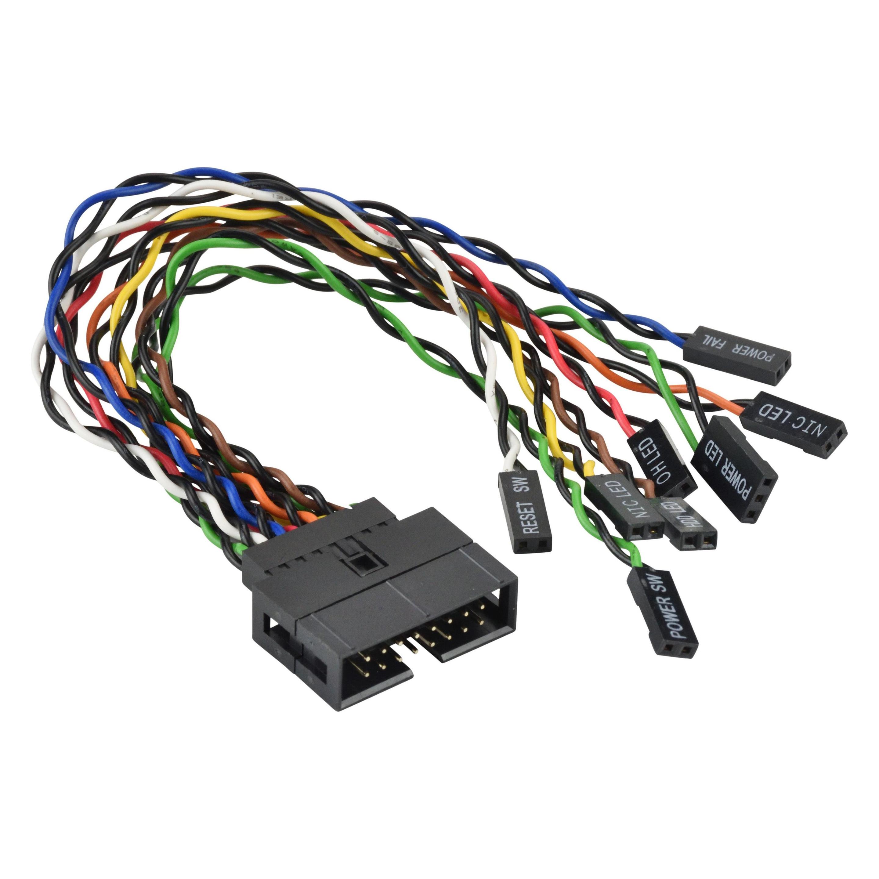 Supermicro CBL-0084L: Front Panel Splitter (15 cm, 8 pin EPS) (CBL-0084L)