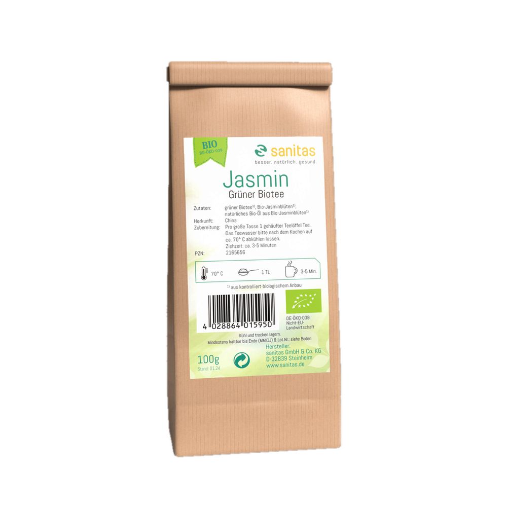 Gruener TEE Jasmin KBA Bio 100 g Tee
