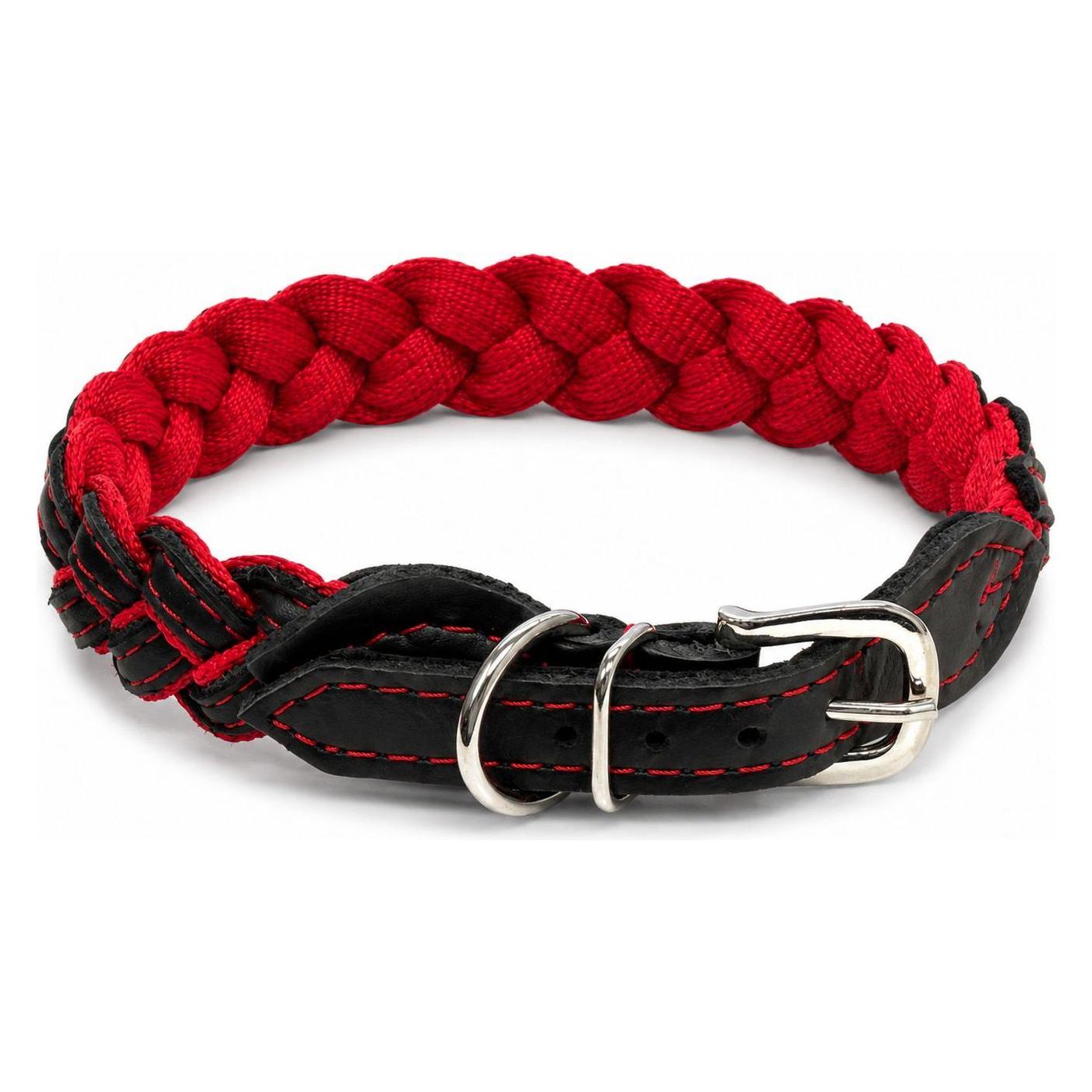 Barry King BarryKing Obroża Inferno Braid - czerwona 30mm/45cm (70093694)