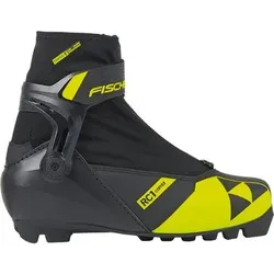 FISCHER Kinder Skating-Langlaufschuhe RC1 JR COMBI, Größe 34 in Schwarz Schwarz