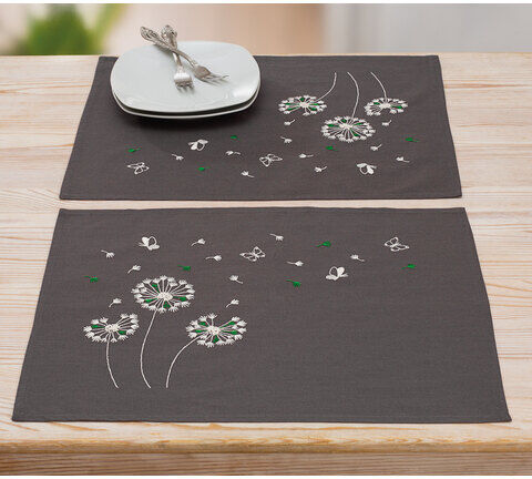 Tischsets "Pusteblume", 2er-Set
