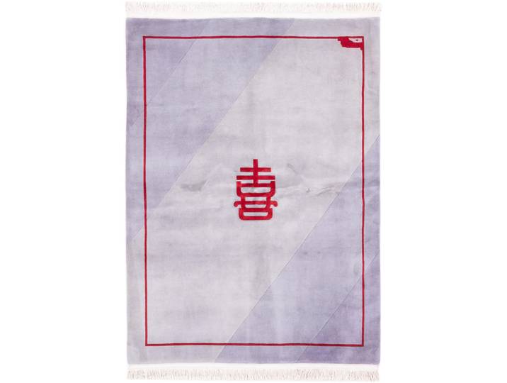 China Teppich 167x228 Handgeknüpft Orientteppich Wolle