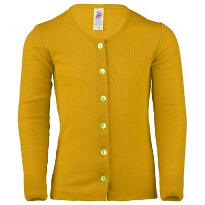 Engel - Kinder Cardigan - Wolljacke Gr 140 gelb