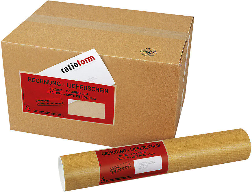 Dokumententaschen Premium light, Aufdruck Dokumente, VE 250 Stk, C4 ratioform