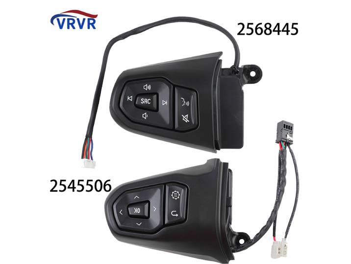 VRVR-Commutateur de volant de voiture pour camion, 2568445, 2545506, 2568448, 2545505, Scania L,P,G,R,S 2016- 2673059, 2673060