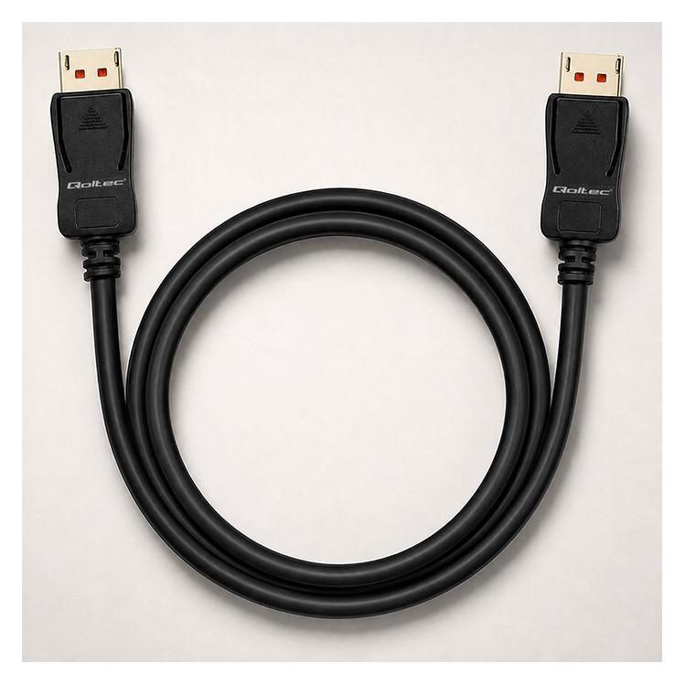 Qoltec Kabel Kabel DisplayPort M/M v2.1 | 54G | 3m (3 m) (52736)