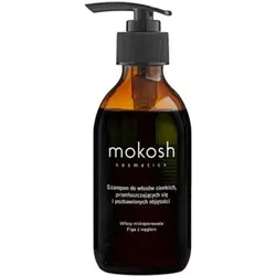 Mokann Cosmetics, Shampoo, Shampoo für Haar mit geringer Porosität Feige und Holzkohle 200ml (200 ml)