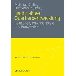 Nachhaltige Quartiersentwicklung, Fachbücher von Olaf Schnur, Matthias Drilling