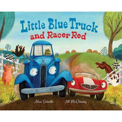 Little Blue Truck and Racer Red, Gebundene Ausgabe von Alice Schertle, Harper Collins (US), 978-0-06-338784-3