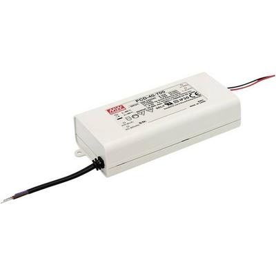 Mean Well PCD-40-350B LED-Treiber Konstantstrom 40W 0.35A 70 - 108 V/DC dimmbar, PFC-Schaltkreis, Überlastschutz, Montage auf
