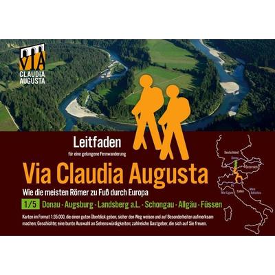 Fern-Wander-Route Via Claudia Augusta 1/5 Bayern P R E M I U M, Gebundene Ausgabe von Christoph Tschaikner, BoD – Books on Demand, 978-3-7519-5198-2