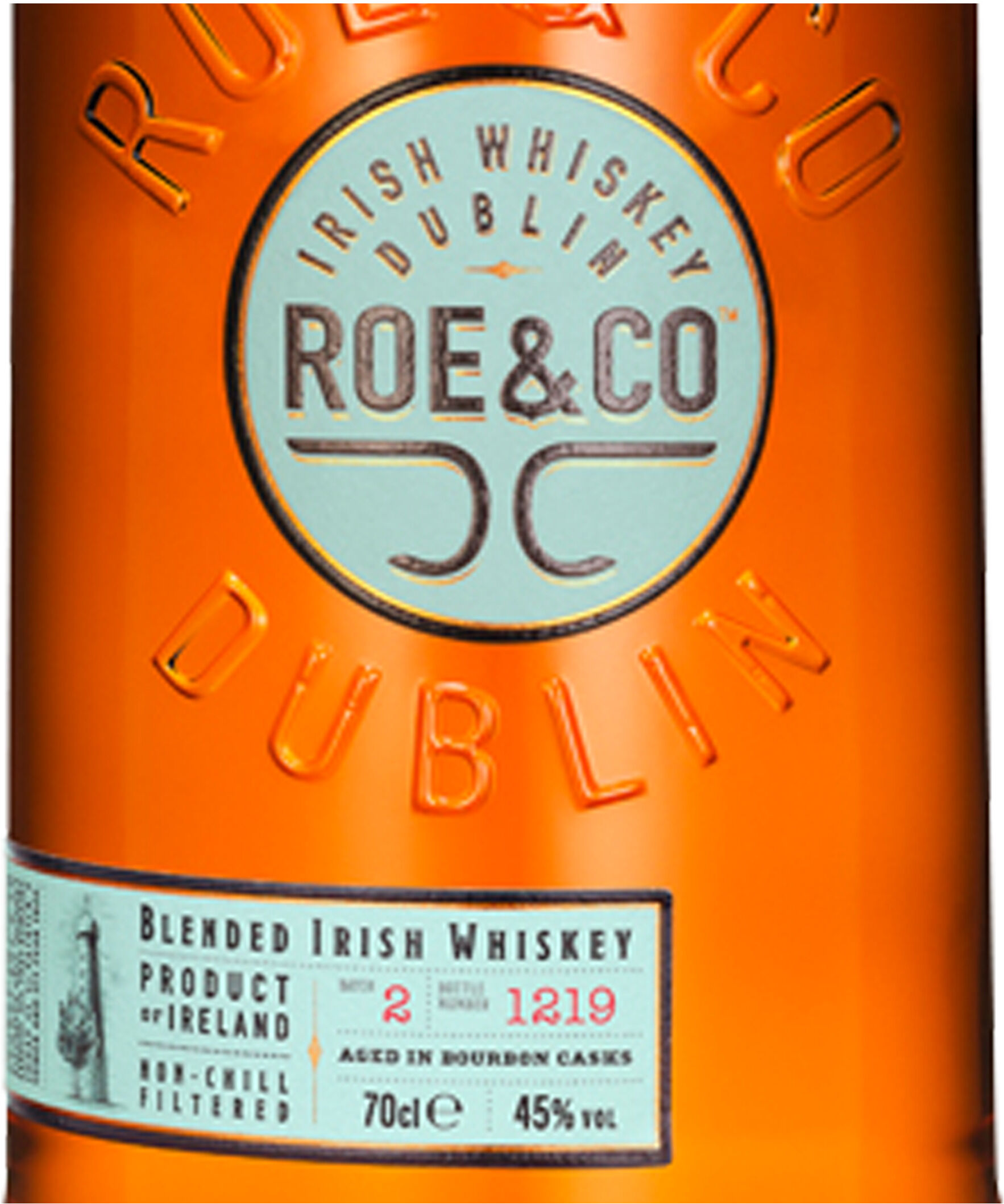 ROE & CO Dublin Blended Irish Whiskey 45% Vol